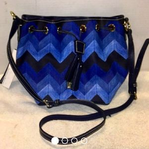 Dooney& Burke blue purse NWT